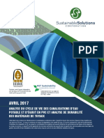 Analyse Du Cycle de Vie Des Canalisations Deau Potable Et Degout en PVC Et Analyse de Durabilite Des Materiaux de Tuyaux