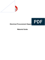 Electrical Procurement Department