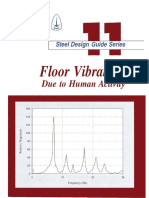 Floor Vibrations: Due To Human Activity