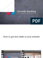 Growth Hacking for Start Ups
