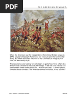 Lesson 7 The American Revolution