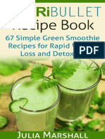 NutriBullet Recipe Book - 67 GRE - Julia Marshall