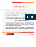 Comunicado Ioarr