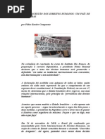 O BRASIL NA QUESTÃO DOS DIREITOS HUMANOS