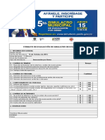 Formato Evaluacion 5 Simulacro de Evacua