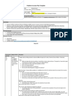 Problem 6 Lesson Plan Template: Main Aim: (What Do You Intend The Students To Get Out of The Lesson?)