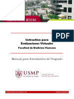 Instructivo para Rendir Evaluaciones Virtuales - FMH