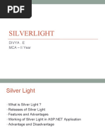 Silverlight: Divya - E Mca - Ii Year