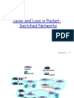 Delay and Loss in Packet-Switched Networks