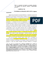 Concepção de homem nas tendências de pesquisa educativa