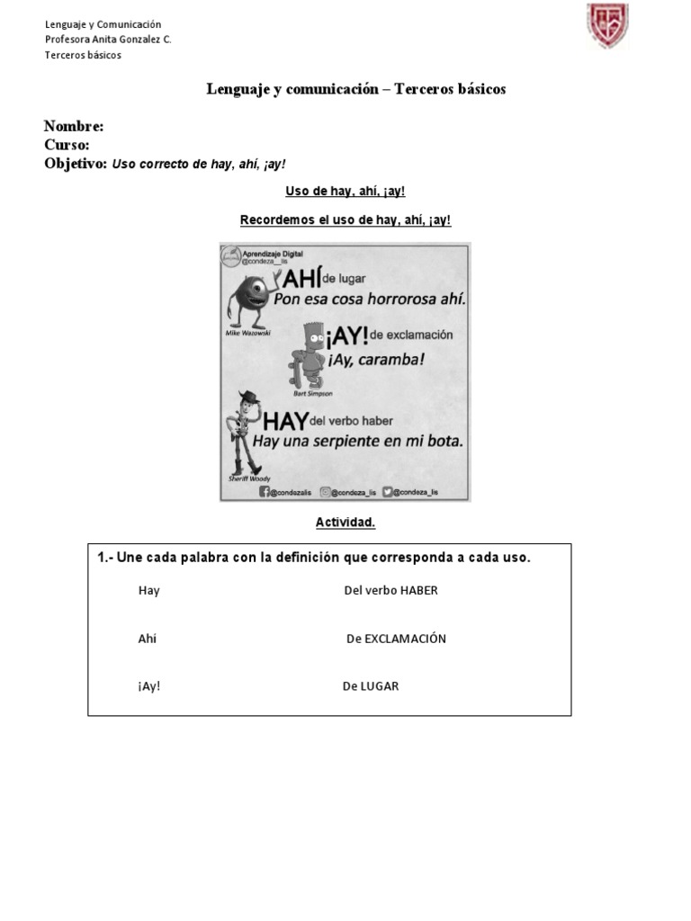 Guia N°2 Lenguaje | PDF | Artes del Lenguaje y Comunicación