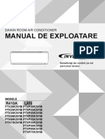 Ftx20 71k(v),Ftxp20 35kv,Ftxp20 71k3 3pro393186 3w Operation Manual Romanian(1)