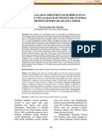 Survey Permasalahan Implementasi Kurikulum Na-Sional 2013 Mata Pelajaran Ilmu Pengetahuan Sosial Sekolah Menengah Pertama Di Jawa Timur