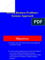 Solving Business Problems: Systems Approach: CSC230, Spring'03 CSC230, Spring'03
