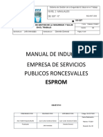 MNA-SST-003 Manual de Inducción