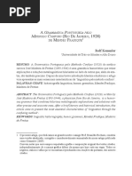 O Méthodo Confuso de Mendes Fradique- Kemmler