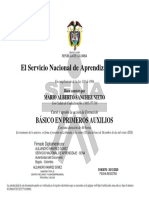 Curso Basico Primeros Auxilios