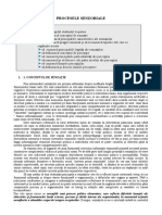 Modulul 3 Procesele Senzoriale