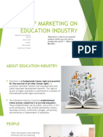 7 Ps of Marketing On Education Industry (Autosaved) (Autosaved)