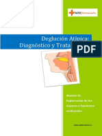 Modulo IV. Exploracion de Los Organos y Funciones Orofaciales. Diagnostico de La Deglucion Atipica