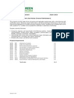 Auto Electrical Engine Performance Certificate