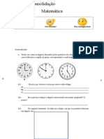 Ficha de Consolidação de Matemática 12 de Dezembro