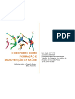 Benefícios da Prática Desportiva para a Saúde e Bem-Estar