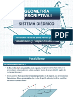 05 - Sistema Diedrico. Paralelismo y Perpendicularidad Por Cambio de Plano