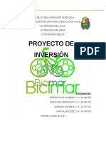 Proyecto Bicimar Ca