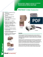 Profibus D-Sub Connector: Features