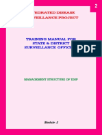 Training Manual For State & District Surveillance Officers: Integrated Disease Surveillance Project