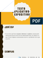 Texto Explicativo-Expositivo