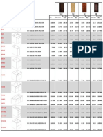 Euro Cabinet Boxes and Doors Price List