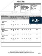 Delivery / Invoice Address Company Purchase Order: Atorlip 20mg (Atorvastatin) Tab 15s Cipla LTD