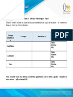 Matriz 3 - Enfoques Metodológicos Fase 4