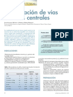 Canalización de Vías Venosas Centrales: Puesta Al Día en Las Técnicas