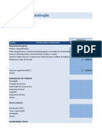 Orçamento construção 50k