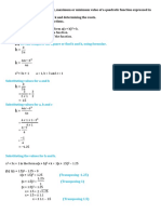 Week 4 Determining The Axis of Symmetry New