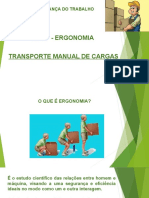 Transporte manual de cargas: procedimentos básicos para segurança no trabalho