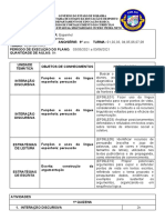 Plano de Aula 9 Ano Tereza