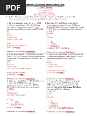 worksheet-calculations-involving-specific-heat-q-m-c-t-b-determine-if-it-s-endothermic-or-exothermic-pdf-heat-temperature