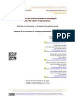 Validación de Un Instrumento de Estrategias