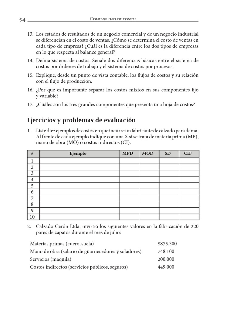 Hoja de costos y maquila en producción | PDF | Costo | Estado de resultados