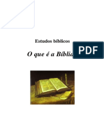 Estudos Biblicos - O Que e a Biblia (Autoria Desconhecida)