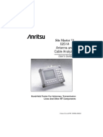 Site Master ™: S251A Antenna and Cable Analyzer