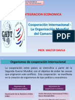 Integracion Economica: Cooperación Internacional - La Organización Mundial Del Comercio (OMC)