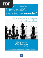 Trouver et acquérir la bonne affaire avant tout le monde