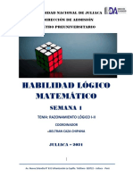 SEMANA 1 HABILIDAD LÓGICO MATEMATICO-1