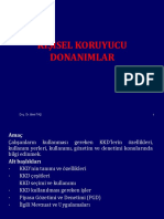 Kişisel Koruyucu Donanimlar: 1 Doç. Dr. Birol TAŞ