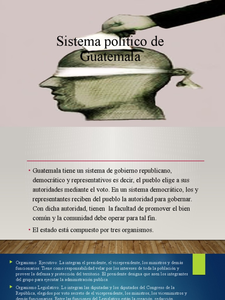 Sistema Político de Guatemala | PDF